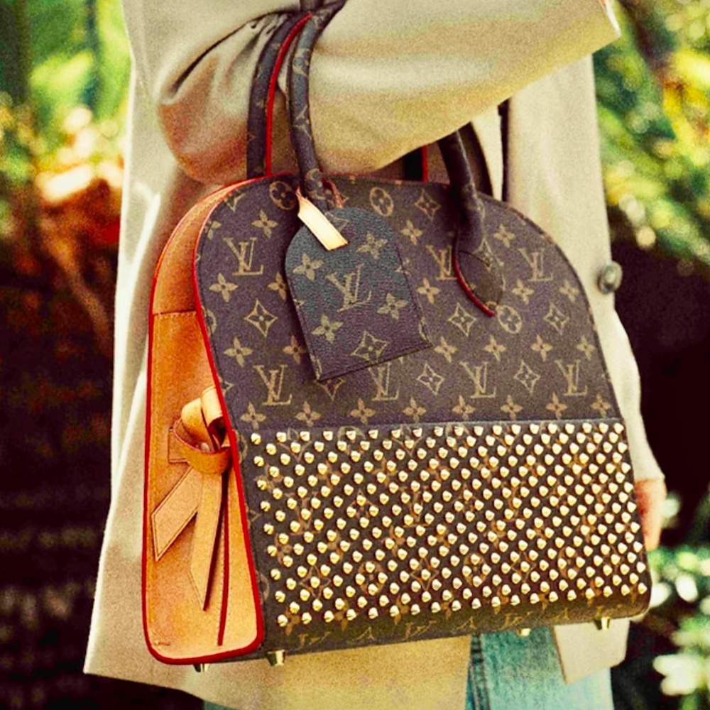 Louis Vuitton & Christian Louboutin Iconoclast "The Shopper" M41234